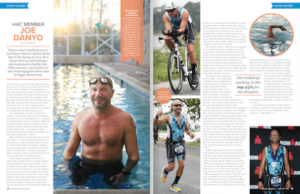 Dr. Danyo of Danyo Plastic Surgery featured in Delaware Hockessin Athletic Club Enhance Magazine