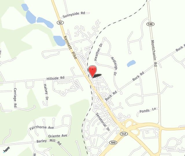 Location Map: 4001 Kennett Pike Wilmington, DE 19807