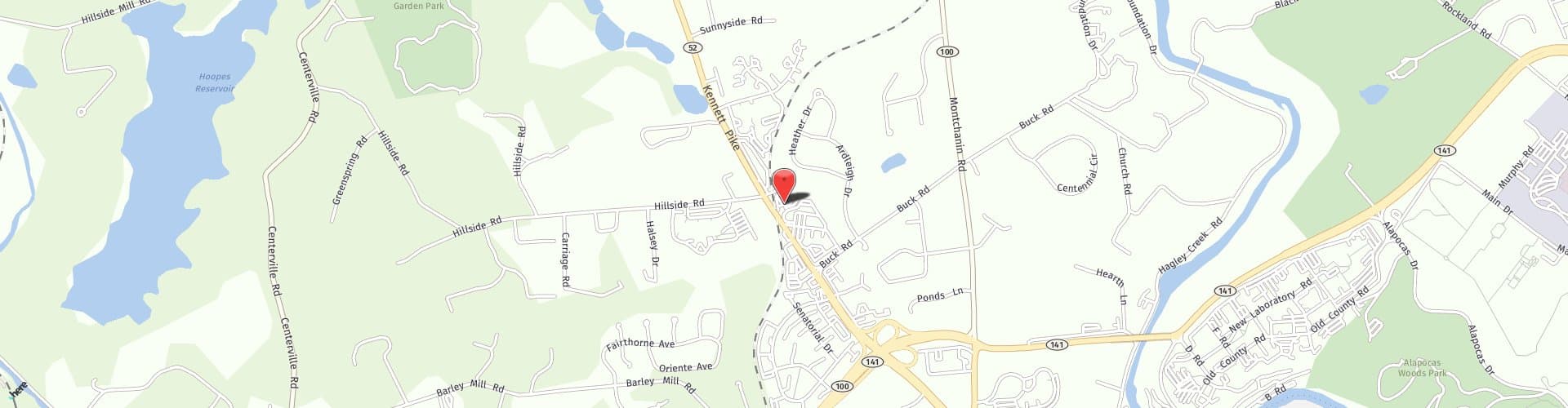 Location Map: 4001 Kennett Pike Wilmington, DE 19807